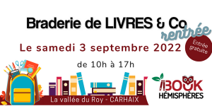 Braderie de livres et produits culturels