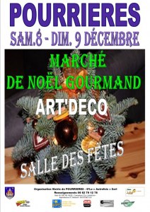 1 ER MARCHE CALENDAL GOURMAND ET ART DECO