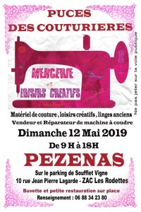4emes PUCES des COUTURIERES de PEZENAS