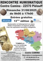 13 ème rencontre Numismatique du Centre Bretagne