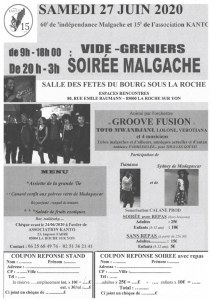 VIDE GRENIERS ET SOIRÉE MALGACHE