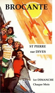 Marché mensuel d'Antiquités-Brocante de St PIERRE en AUGE