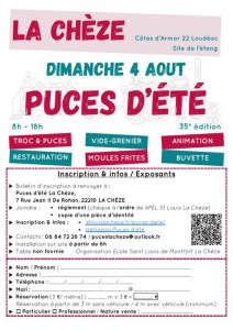 Puces d’été 2024 La Chèze