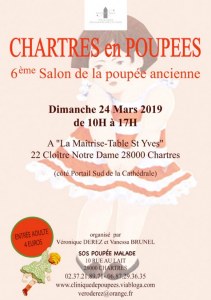 6ème Salon de la Poupée ancienne "Chartres en Poupées 2019"