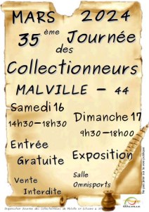 35ème JOURNÉE des COLLECTIONNEURS de MALVILLE