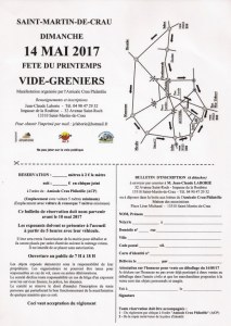 FÊTE DU PRINTEMPS VIDE GRENIER