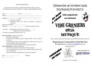Vide-greniers spécial MUSIQUE