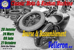 Bourse auto moto à Velleron 84740