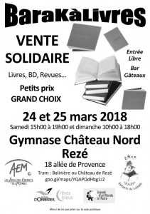 Barak'à'livres - Vente de livres solidaire