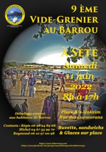 9ème Vide-Grenier du Barrou à Sète 34200