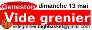 Vide grenier couvert du MGB Basket