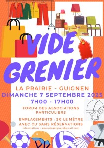 VIDE GRENIER DU FORUM