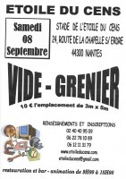 Vide Grenier Etoile du Cens