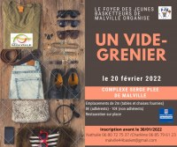VIDE GRENIER LE DIMANCHE 20 FEVRIER 2022
