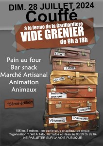 VIDE GRENIER A LA FERME