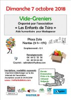 Vide-greniers Association les enfants de Tsiro