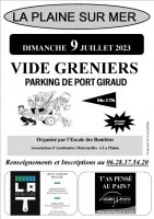 VIDE GRENIERS PORT GIRAUD