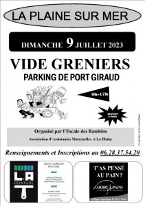 VIDE GRENIERS PORT GIRAUD