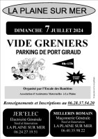 VIDE GRENIERS PORT GIRAUD