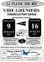 VIDE GRENIERS LA PLAINE SUR MER