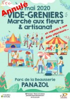 MARCHE AUX FLEURS ET VIDE GRENIER GEANT [ANNULE - reporté à une date ultérieure]