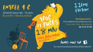 11ème Troc & Puce de l'école Jean Macé