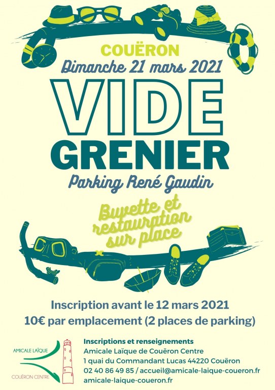 Vide Grenier 2021 De L Amicale Laique De Coueron Centre Antiquite